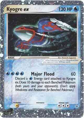 Kyogre EX - 1/40 - Promo [Pokémon Ruby & Sapphire Challenge] [Holo] [NP-1] [Ultra]