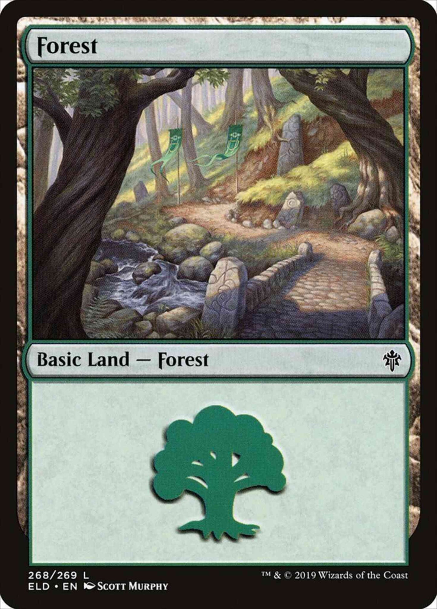 Forest [268] [Throne of Eldraine] [Non-Foil]