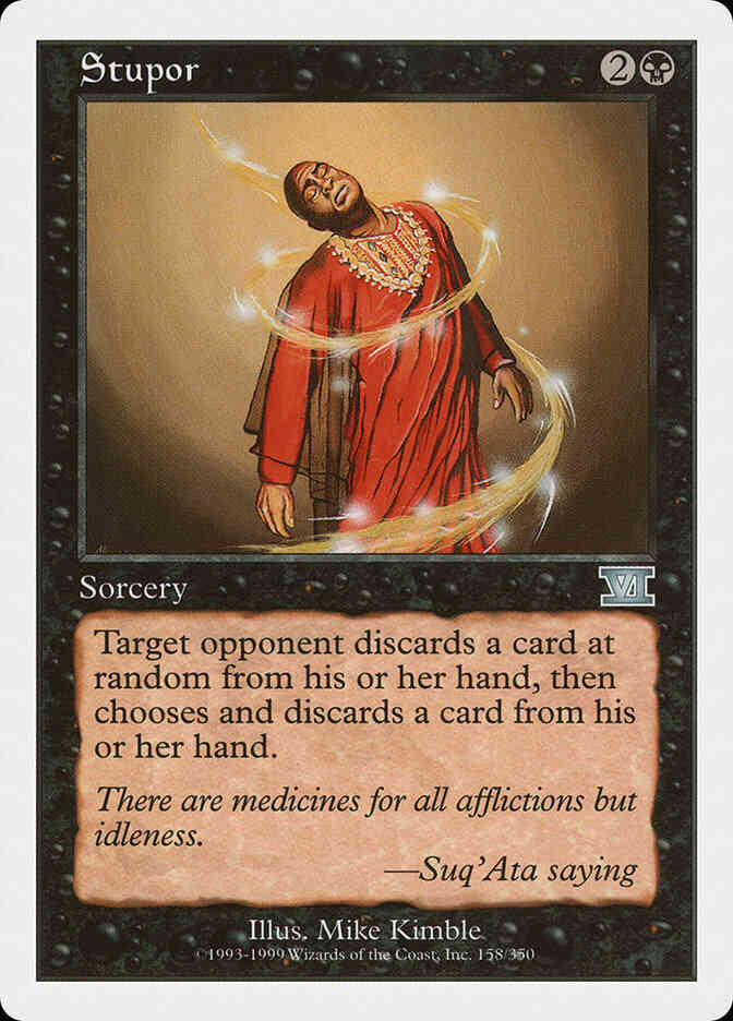 Stupor [158] [Classic Sixth Edition] [Non-Foil]