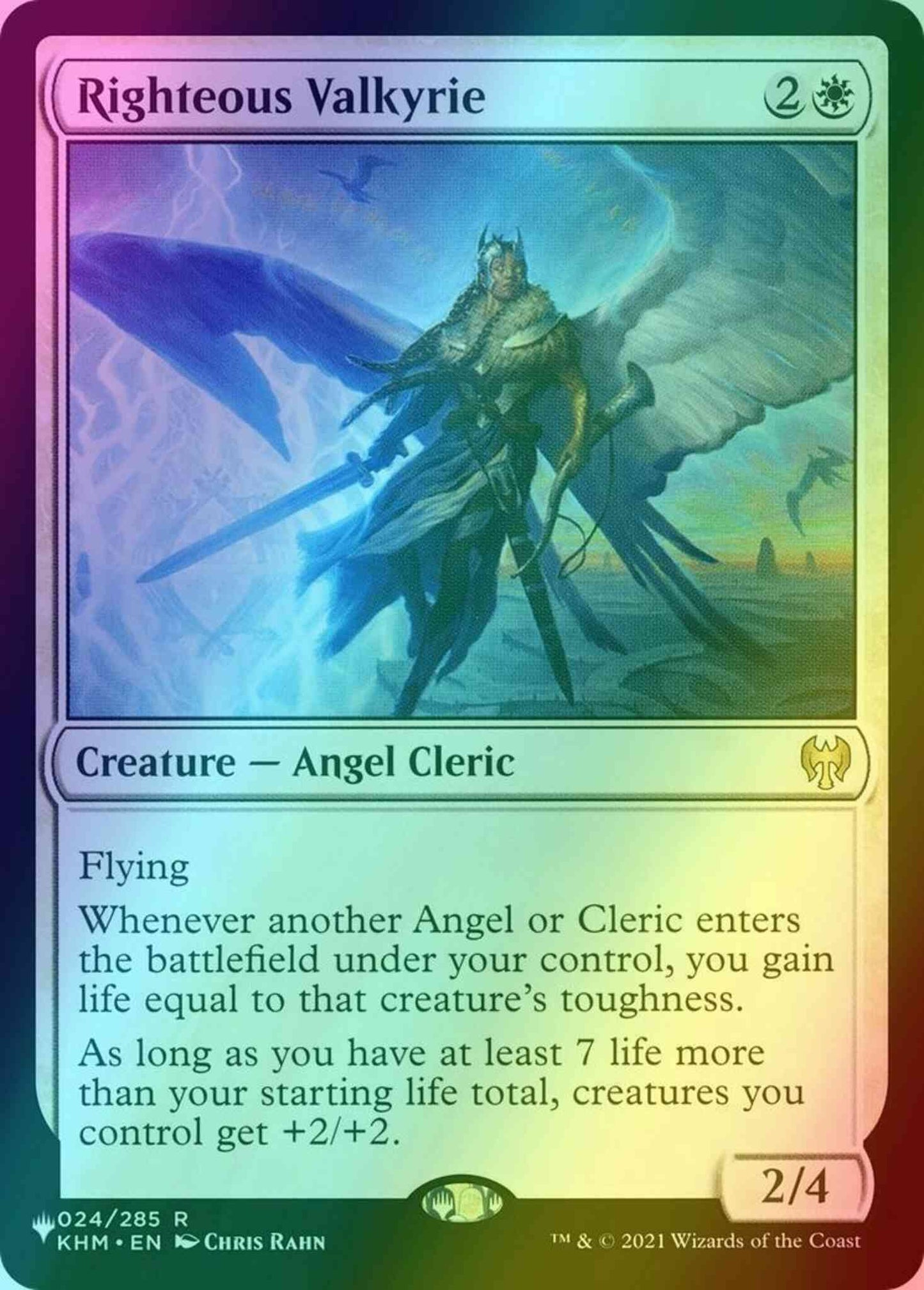 Righteous Valkyrie [KHM-24] [The List] [Foil]