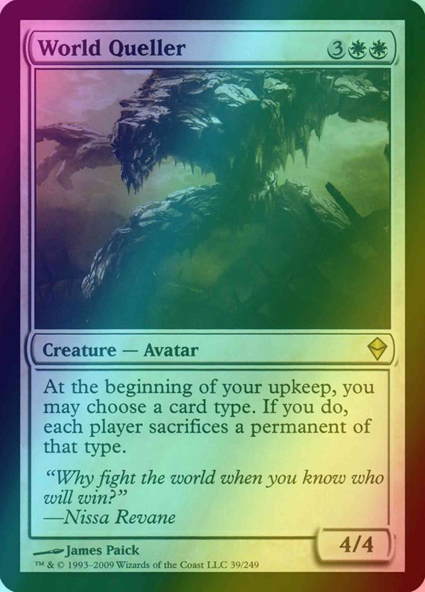 World Queller [39] [Zendikar] [Foil]