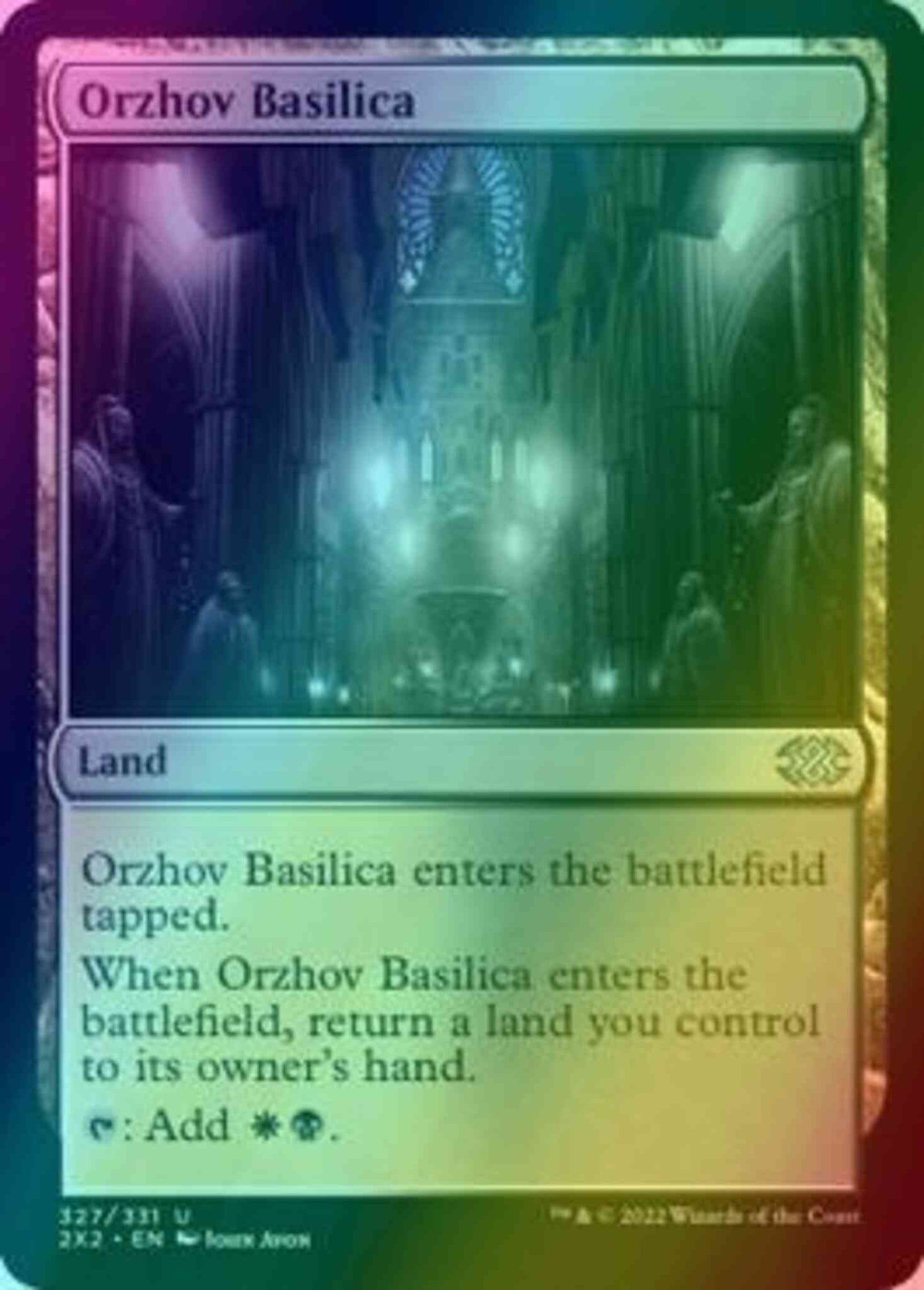Orzhov Basilica [327] [Double Masters 2022] [Foil]