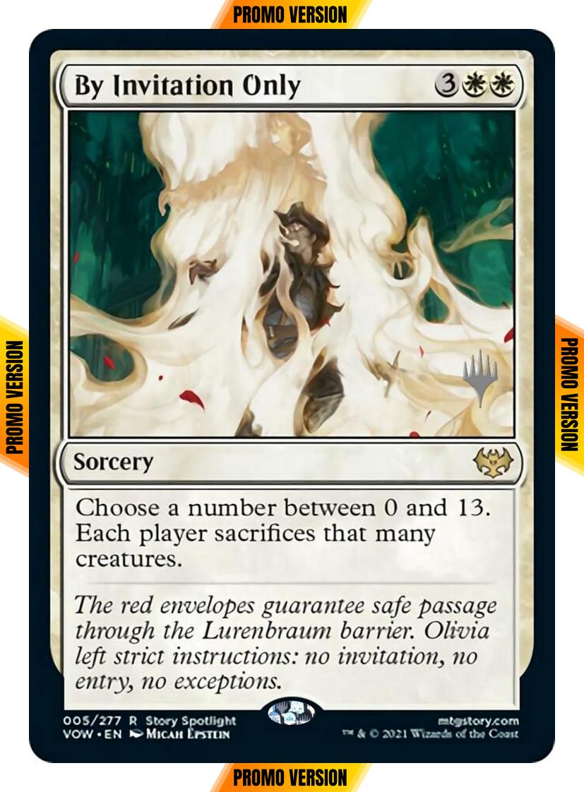 By Invitation Only [Promo Pack] [5p] [Innistrad: Crimson Vow Promos] [Non-Foil]