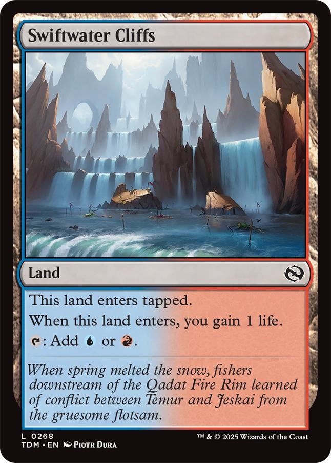 Swiftwater Cliffs [268] [Tarkir: Dragonstorm] [Non-Foil]