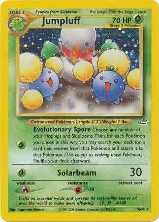 Jumpluff - 9/64 - Rare - Unlimited [neo3U-9] [Holo]