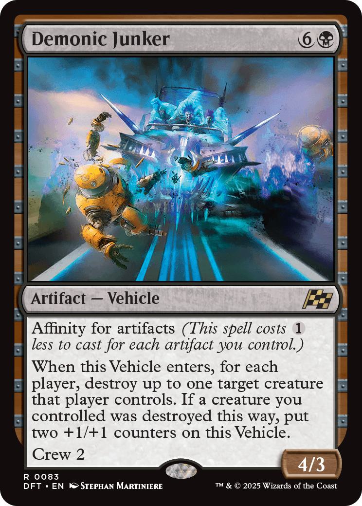 Demonic Junker [83] [Aetherdrift] [Non-Foil]