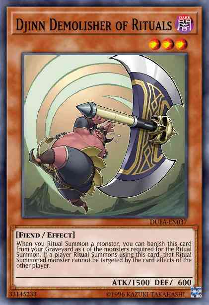 Djinn Demolisher of Rituals - AP07-EN006 - Super Rare - Unlimited