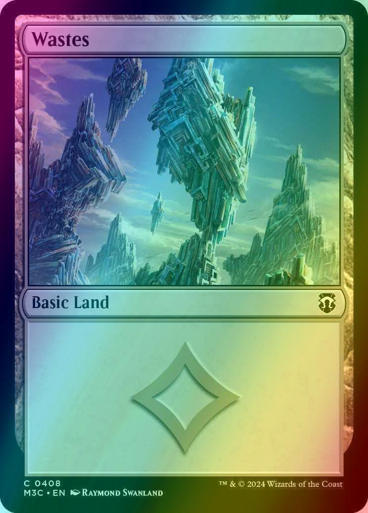Wastes [408] [Modern Horizons 3: Commander] [Ripple Foil]