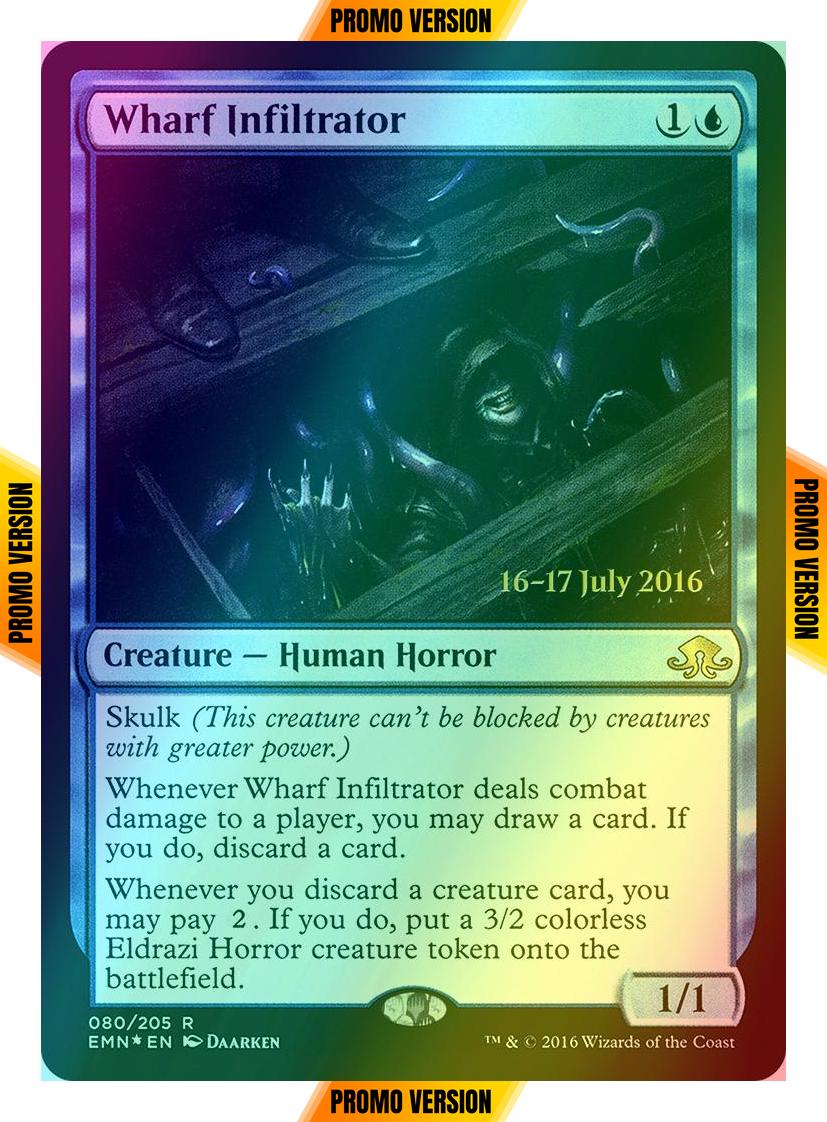 Wharf Infiltrator [80s] [Eldritch Moon Promos] [Foil]