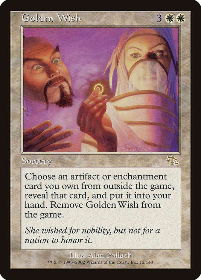 Golden Wish [12] [Judgment] [Non-Foil]