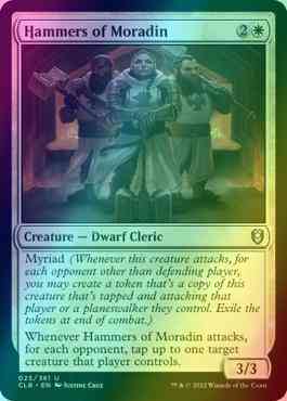 Hammers of Moradin [25] [Commander Legends: Battle for Baldur's Gate] [Foil]