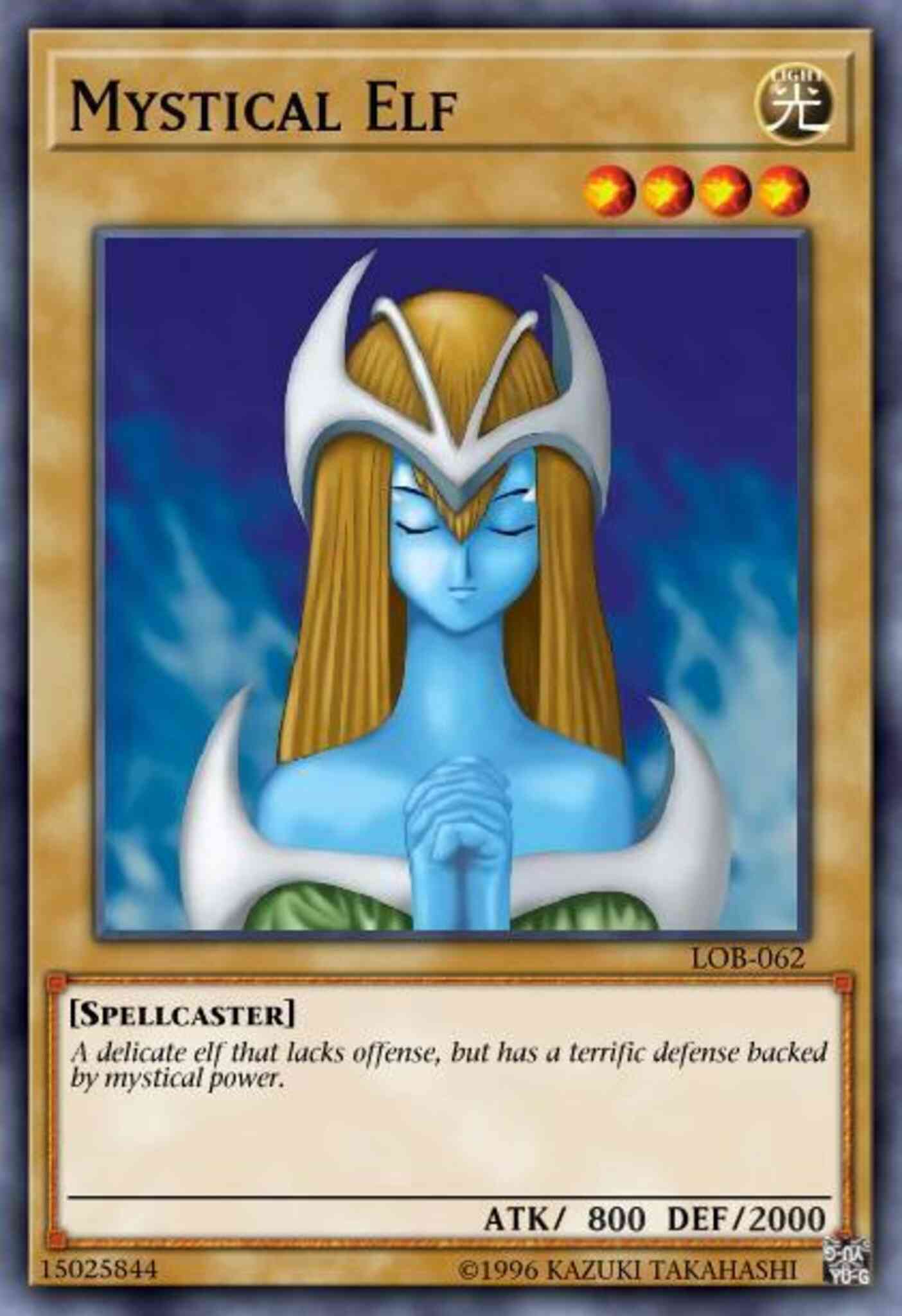 Mystical Elf - LOB-062 - Super Rare - Unlimited