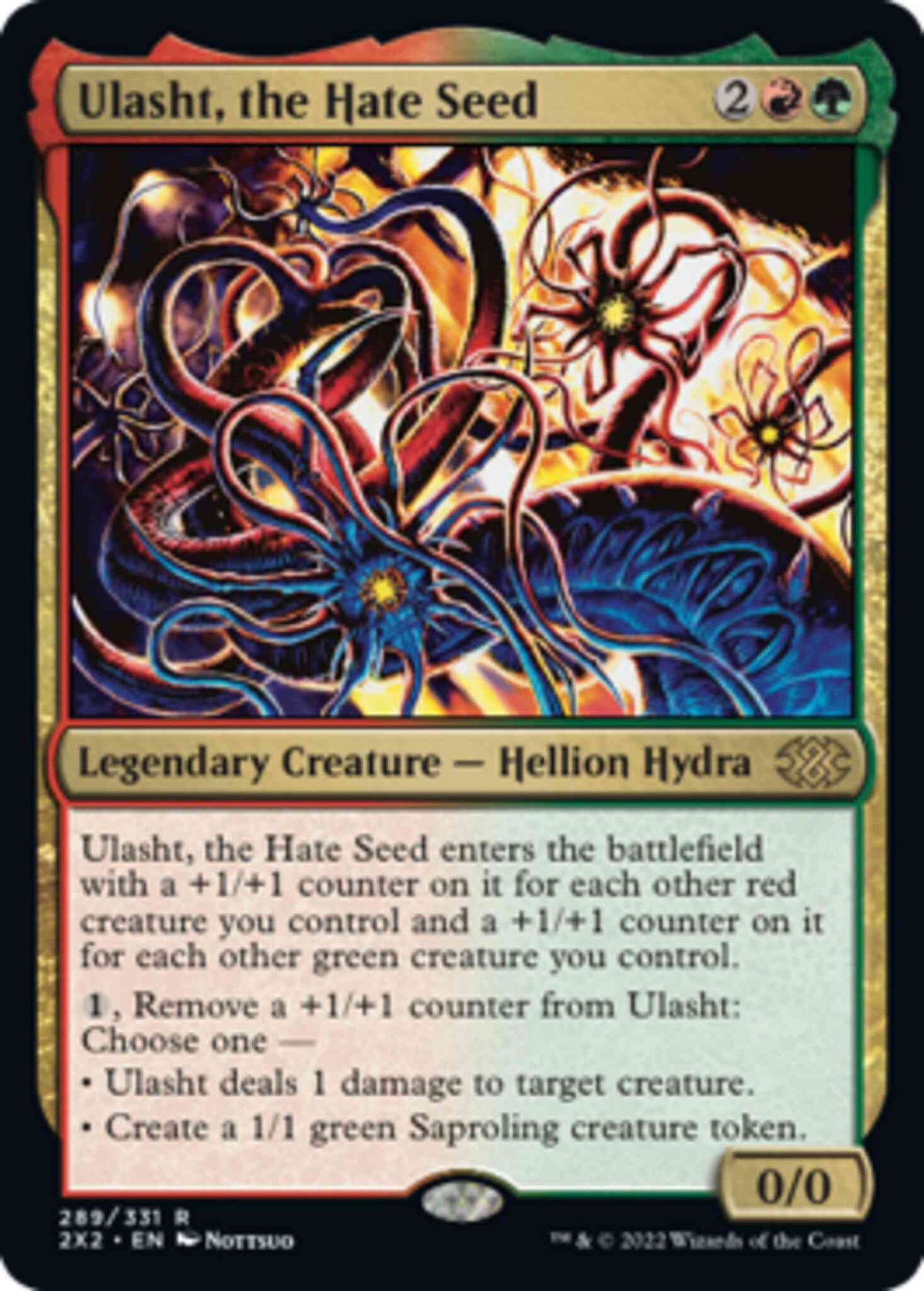 Ulasht, the Hate Seed [289] [Double Masters 2022] [Non-Foil]