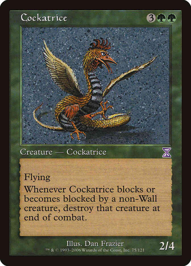 Cockatrice [75] [Time Spiral Timeshifted] [Non-Foil]