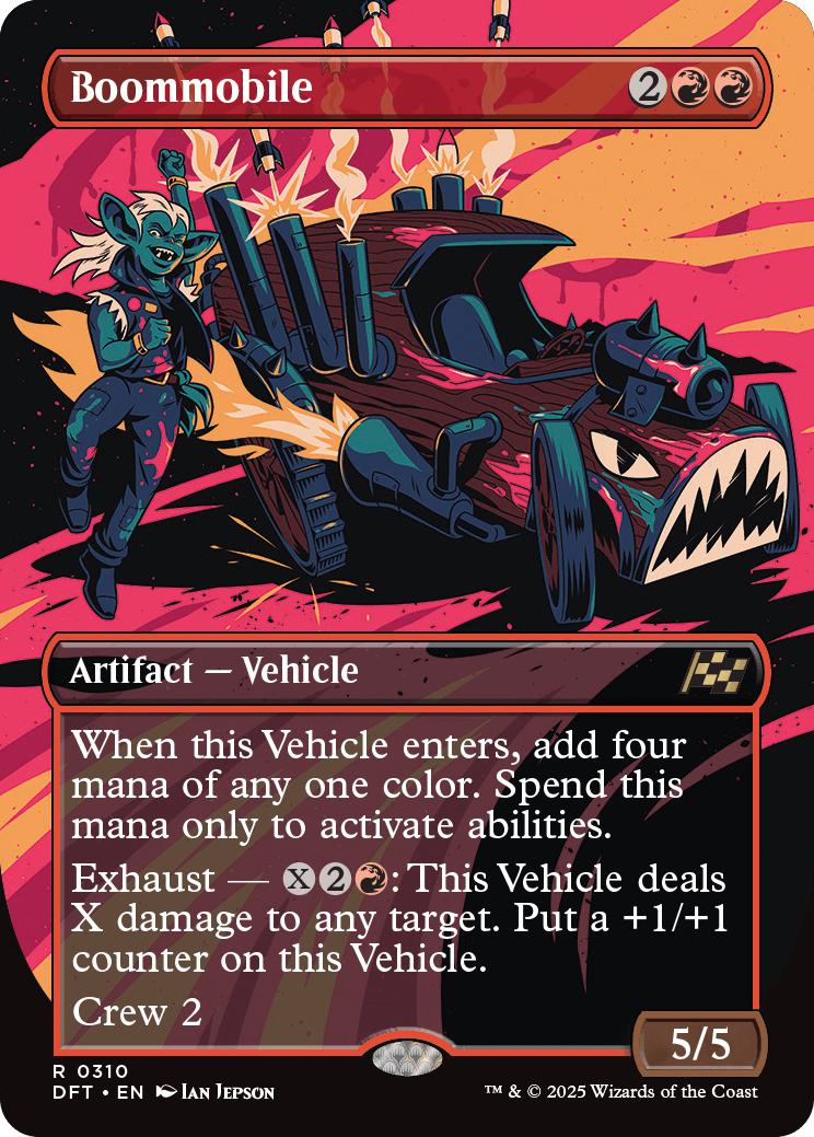 Boommobile [310] [Borderless] [Revved Up] [Aetherdrift] [Non-Foil]