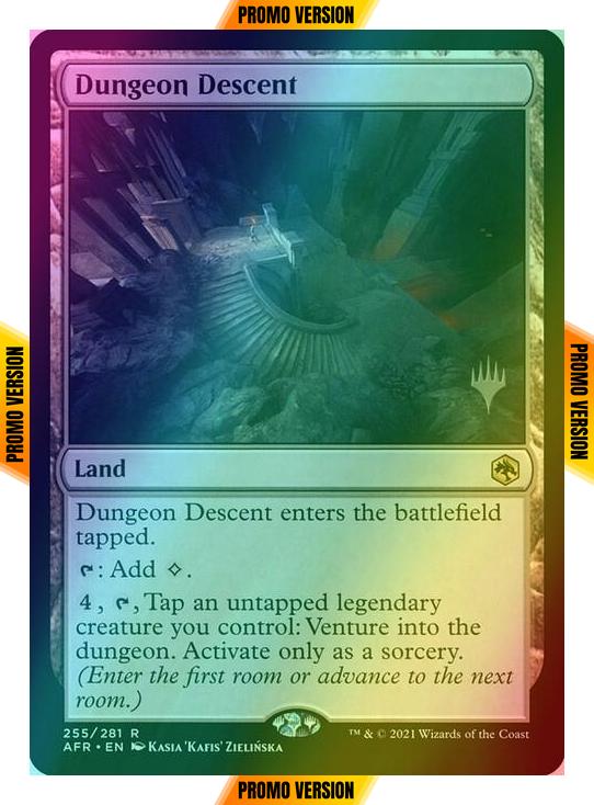 Dungeon Descent [Promo Pack] [255p] [Adventures in the Forgotten Realms Promos] [Foil]