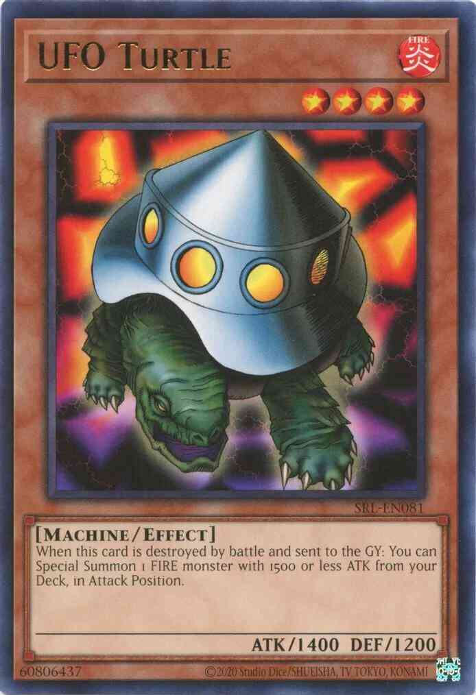 UFO Turtle - 25th Anniversary - SRL-EN081 - Rare - Unlimited
