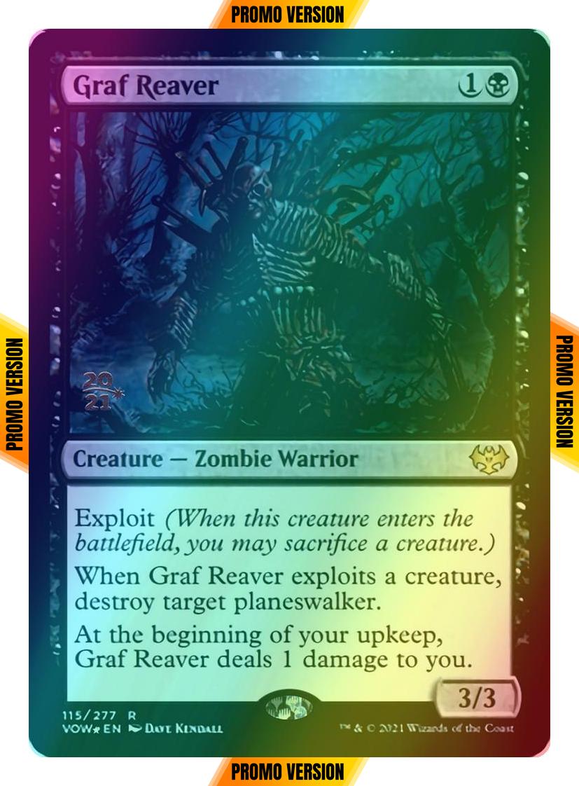 Graf Reaver [Prerelease] [115s] [Innistrad: Crimson Vow: Promos] [Foil]