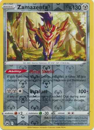 Zamazenta - 097/159 - Rare Holo [swsh125-097] [Reverse Holo]