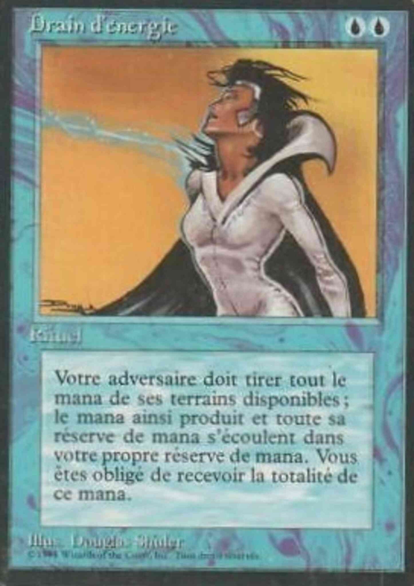 Drain Power - French [56] [Foreign Black Border: French] [Non-Foil]