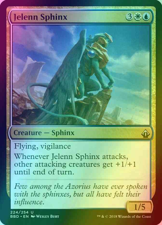 Jelenn Sphinx [224] [Battlebond] [Foil]
