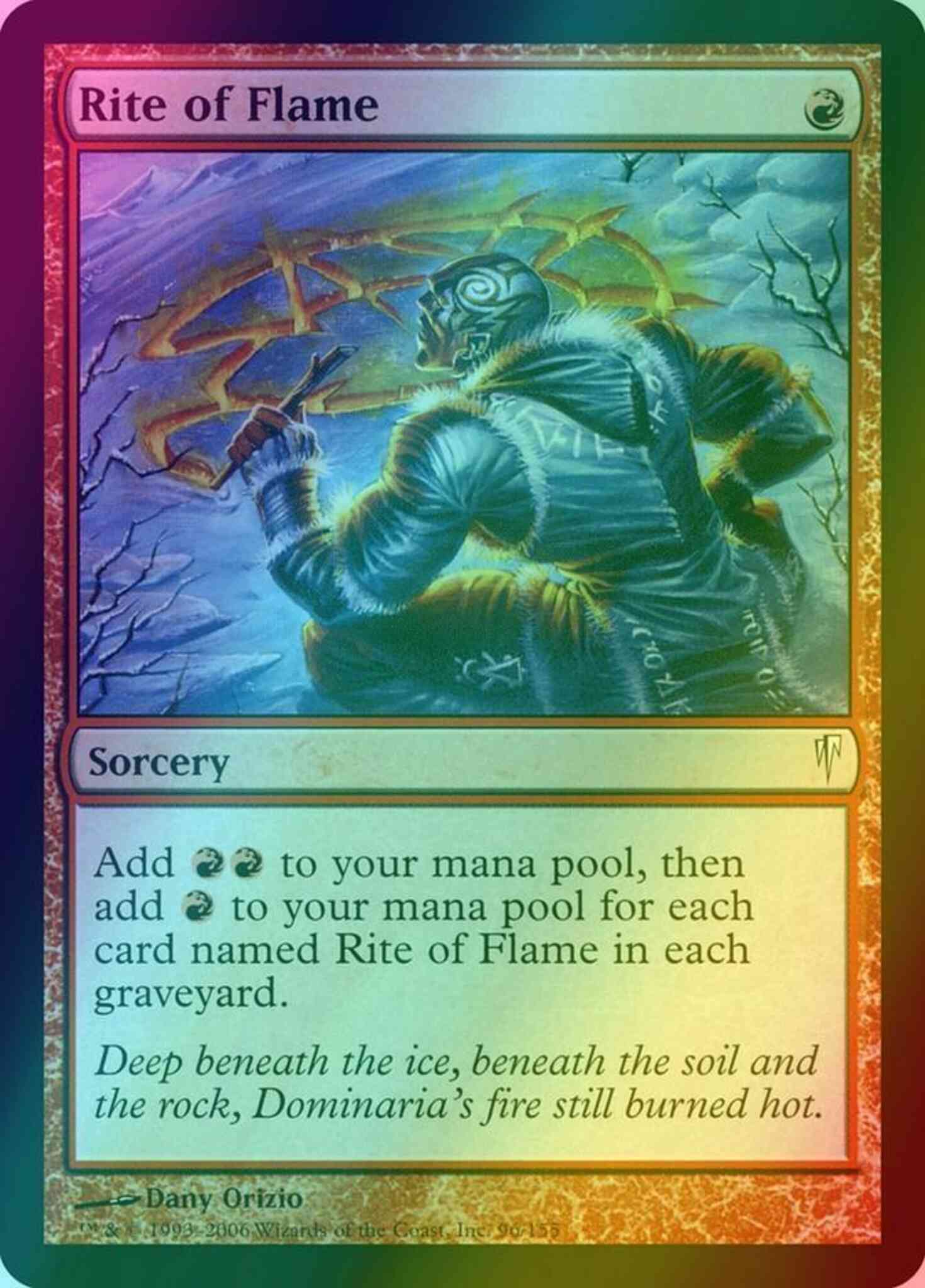 Rite of Flame [96] [Coldsnap] [Foil] – Face to Face Games