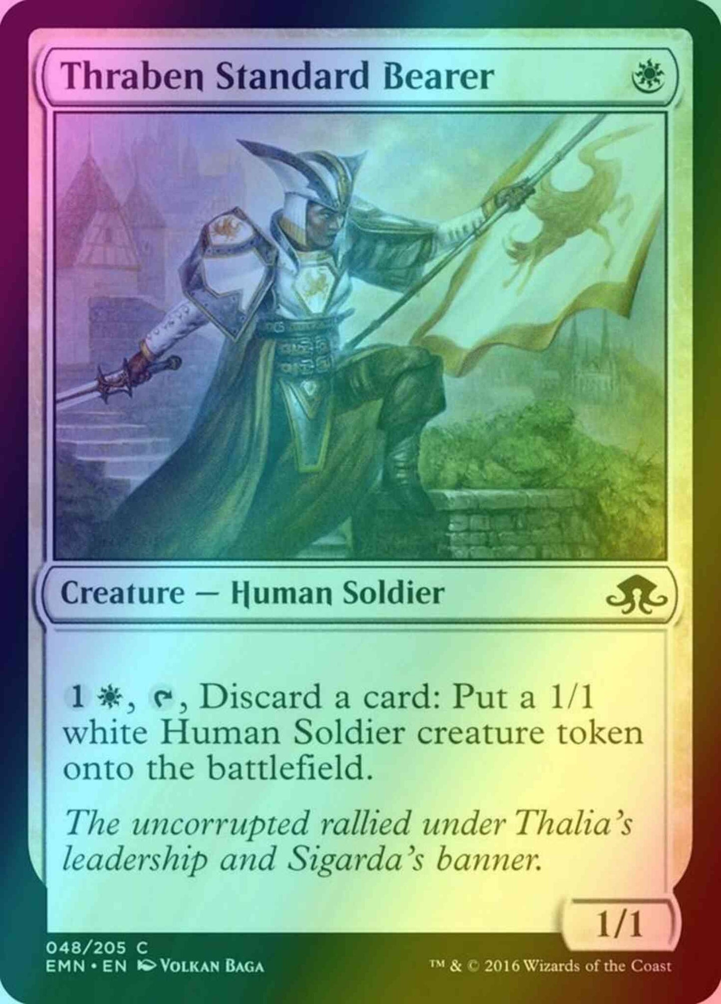 Thraben Standard Bearer [48] [Eldritch Moon] [Foil]