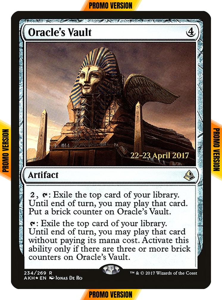 Oracle's Vault [234s] [Amonkhet Promos] [Foil]