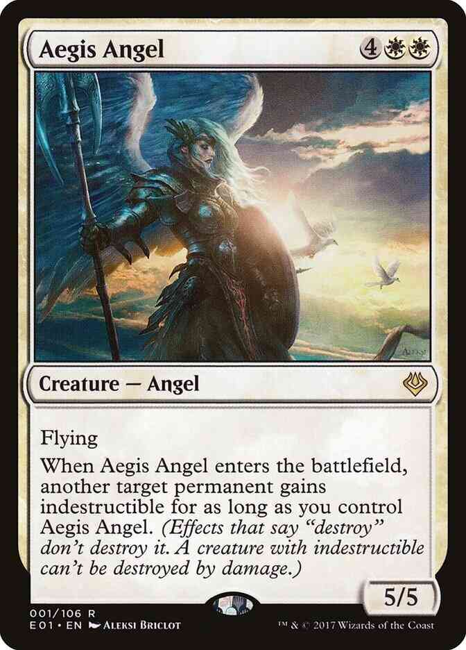 Aegis Angel [1] [Archenemy: Nicol Bolas] [Non-Foil]
