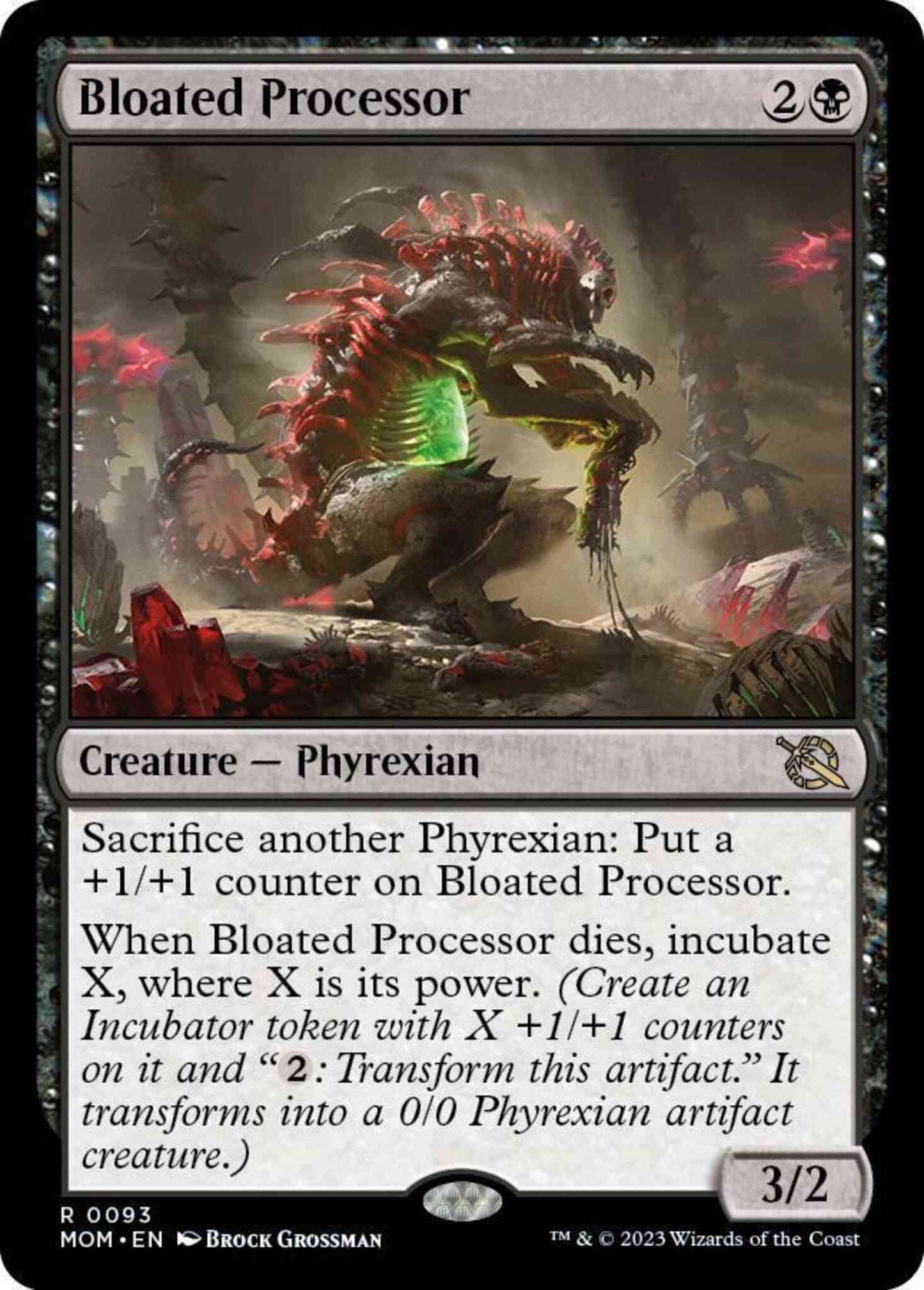 Bloated Processor [93] [March of the Machine] [Non-Foil]