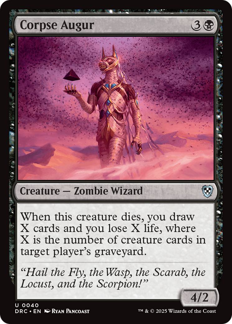 Corpse Augur [40] [Aetherdrift: Commander] [Non-Foil]