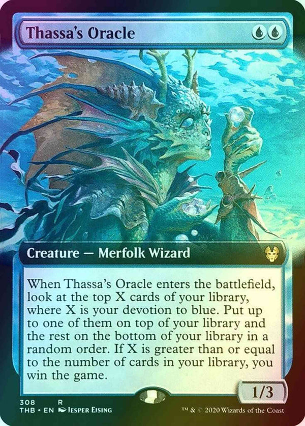 Thassa's Oracle [308] [Extended Art] [Theros Beyond Death] [Foil]