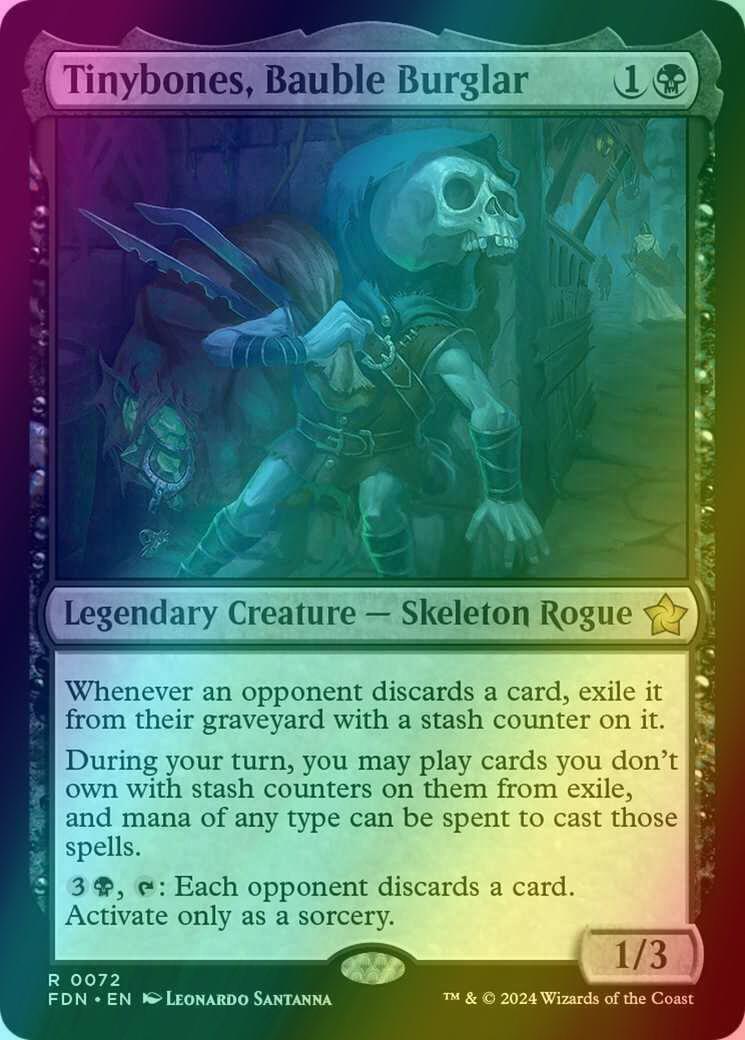 Tinybones, Bauble Burglar [72] [Foundations] [Foil]