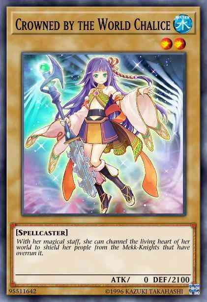Crowned by the World Chalice - MP18-EN044 - Common - 1st Edition