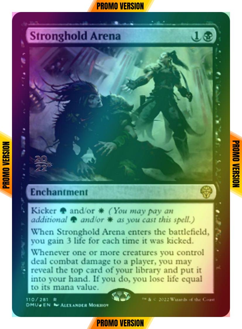 Stronghold Arena [110s] [Prerelease] [Dominaria United: Promos] [Foil]