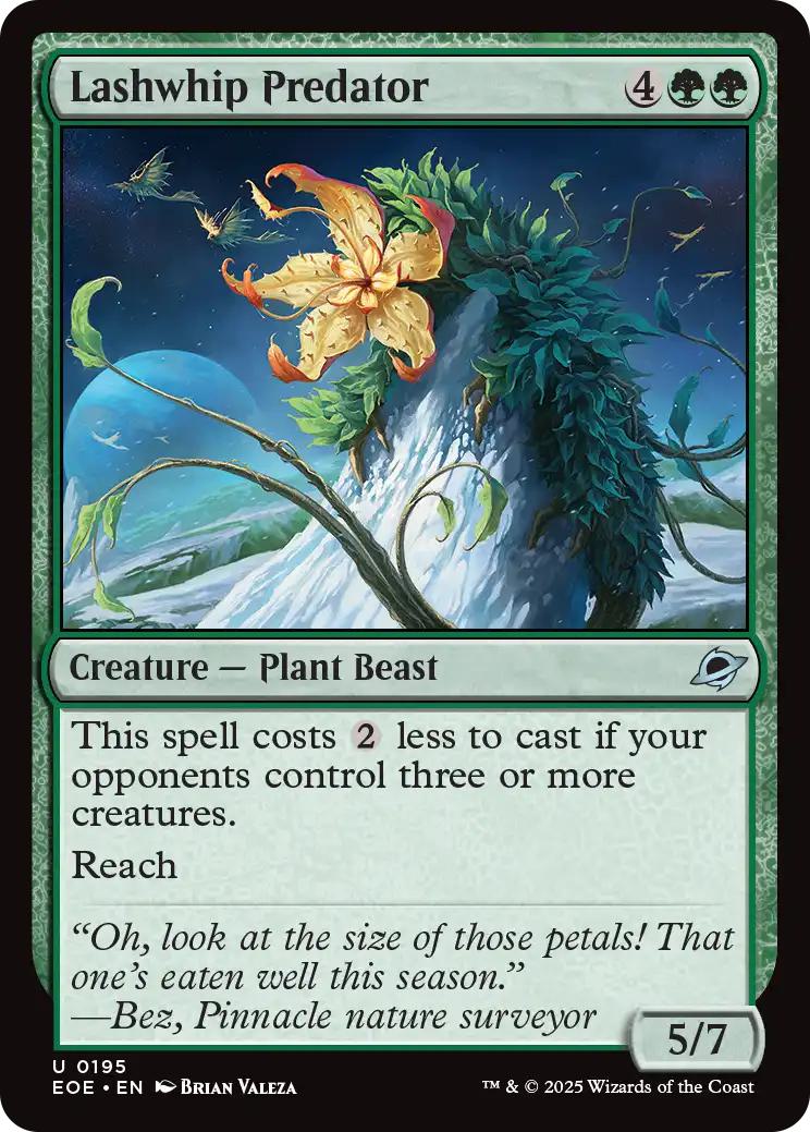 Lashwhip Predator [195] [Edge of Eternities] [Non-Foil]