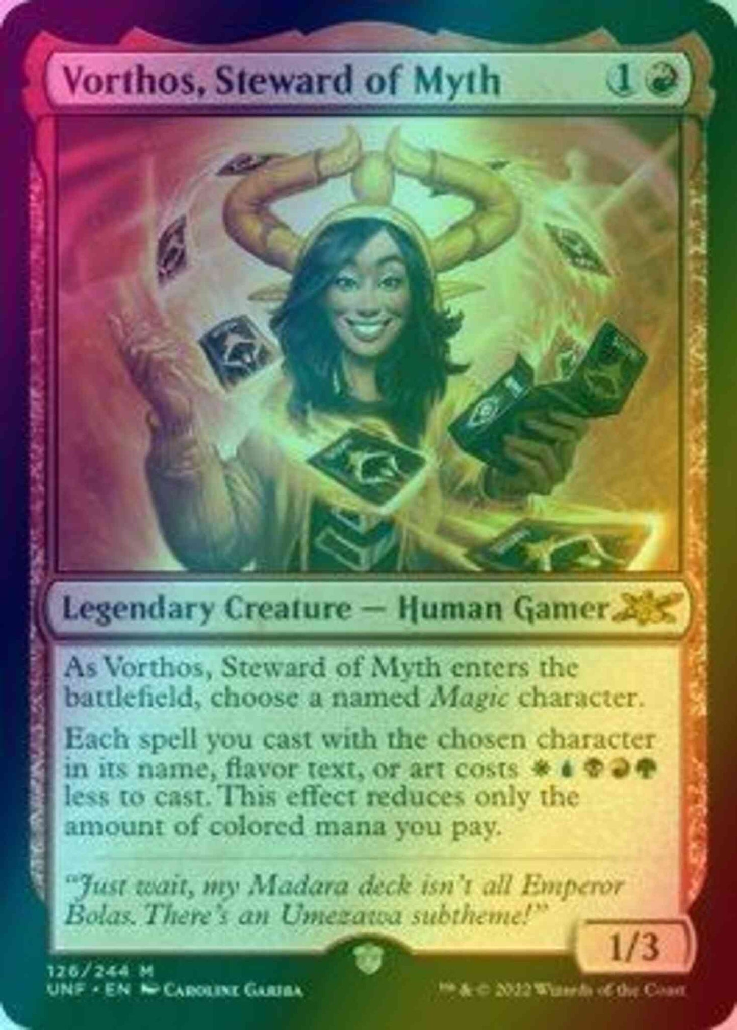 Vorthos, Steward of Myth [126] [Unfinity] [Foil]