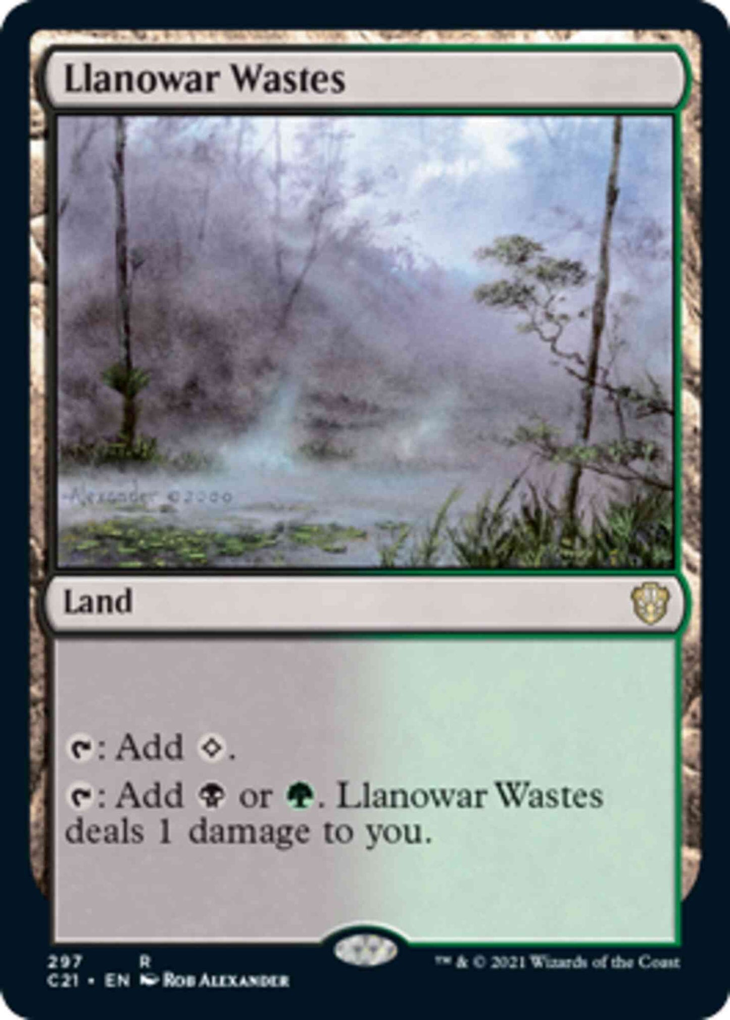 Llanowar Wastes [297] [Commander 2021] [Non-Foil]
