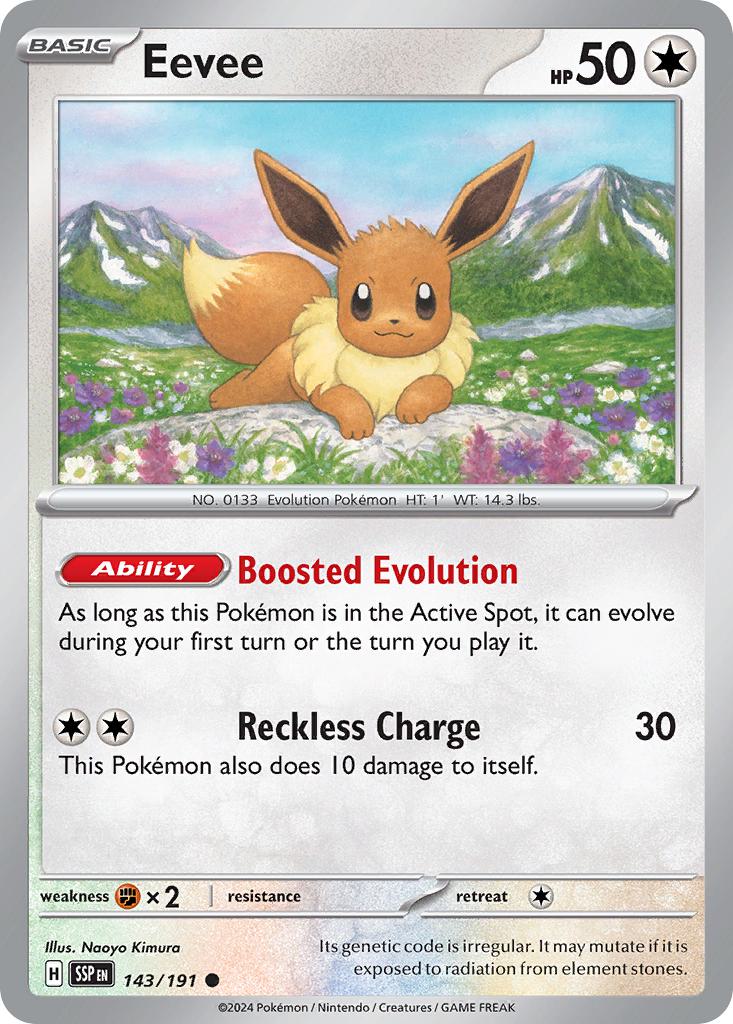 Eevee - 143/191 - Common [sv08-143] [Non-Holo]