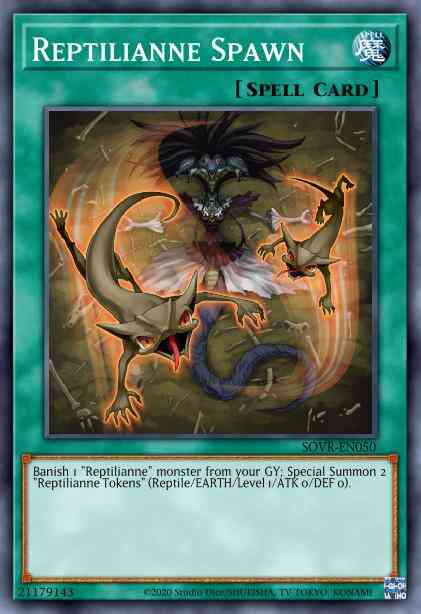 Reptilianne Spawn - SOVR-EN050 - Common - Unlimited