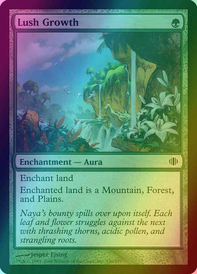 Lush Growth [136] [Shards Of Alara] [Foil]