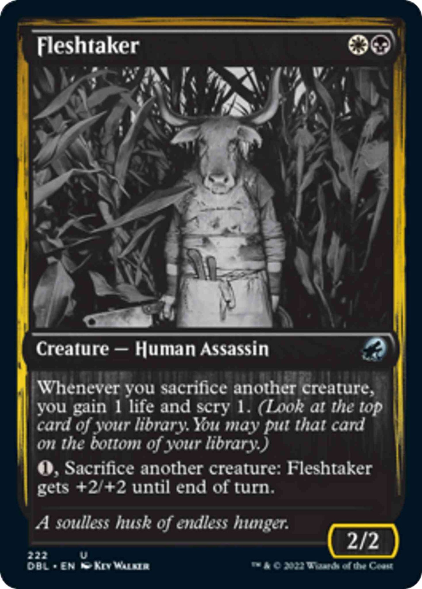 Fleshtaker [222] [Innistrad: Double Feature] [Non-Foil]