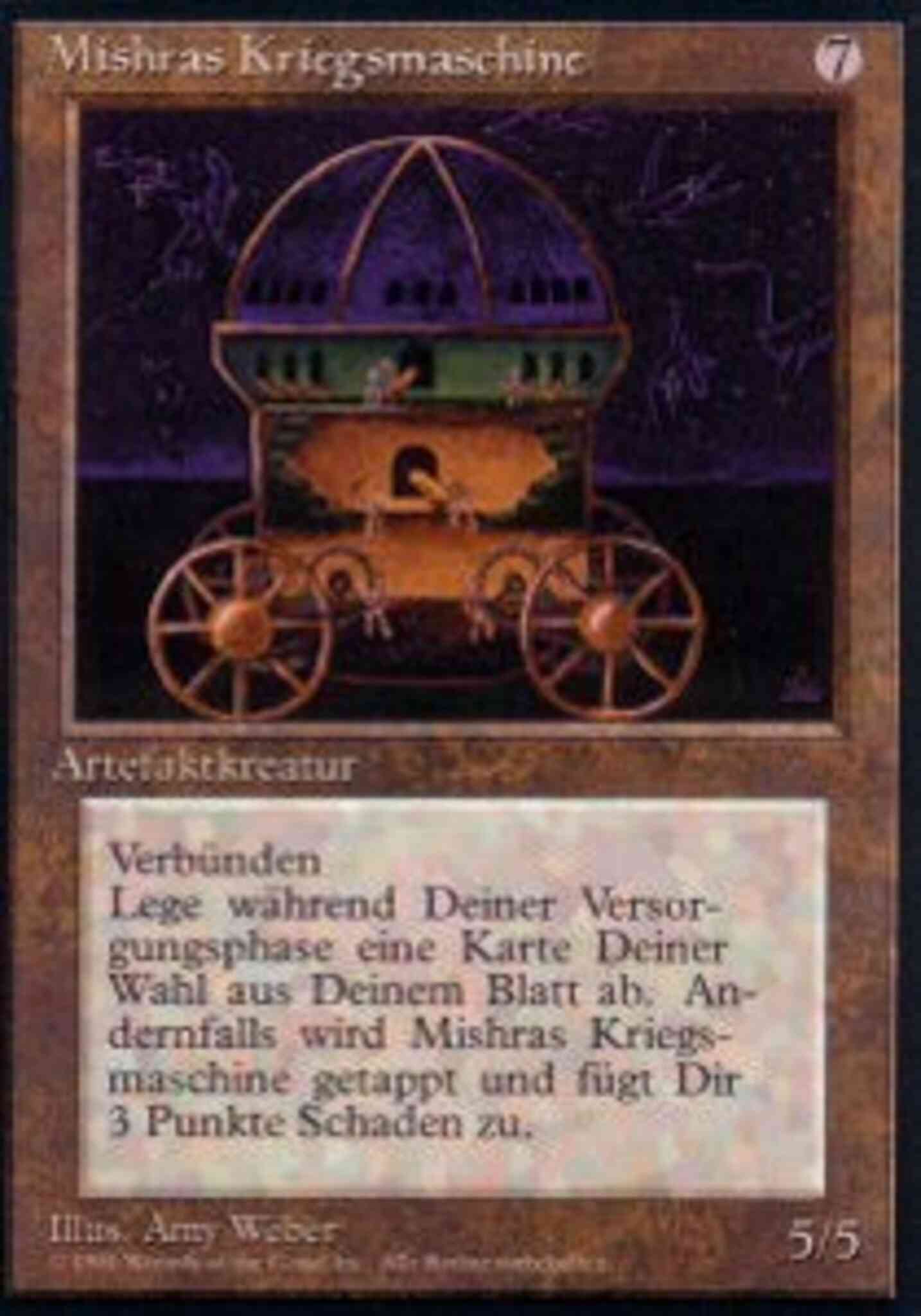 Mishra's War Machine - German [266] [Foreign Black Border: German] [Non-Foil]