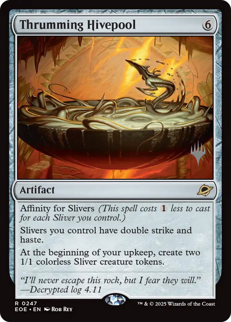 Thrumming Hivepool [247p] [Promo Pack] [Edge of Eternities: Promos] [Non-Foil]