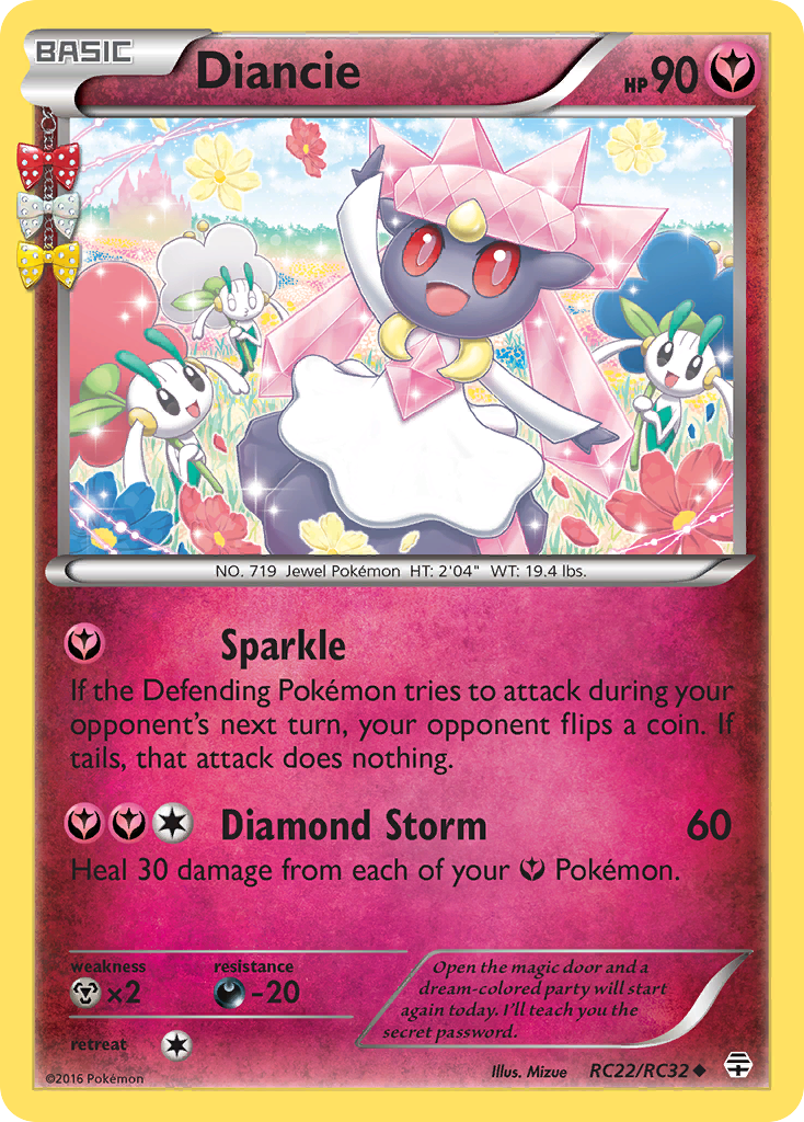 Diancie - RC22/RC32 - Uncommon [g1-rc22] [Holo]