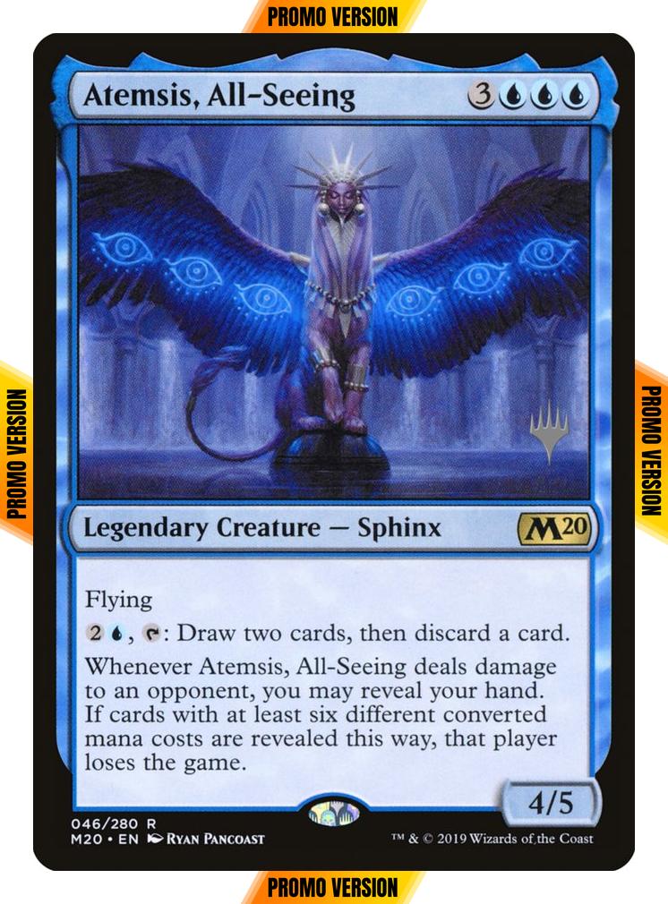 Atemsis, All-Seeing [46p] [Promo Pack] [Core Set 2020 Promos] [Non-Foil]