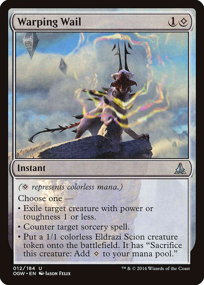 Warping Wail [12] [Oath of the Gatewatch] [Non-Foil]