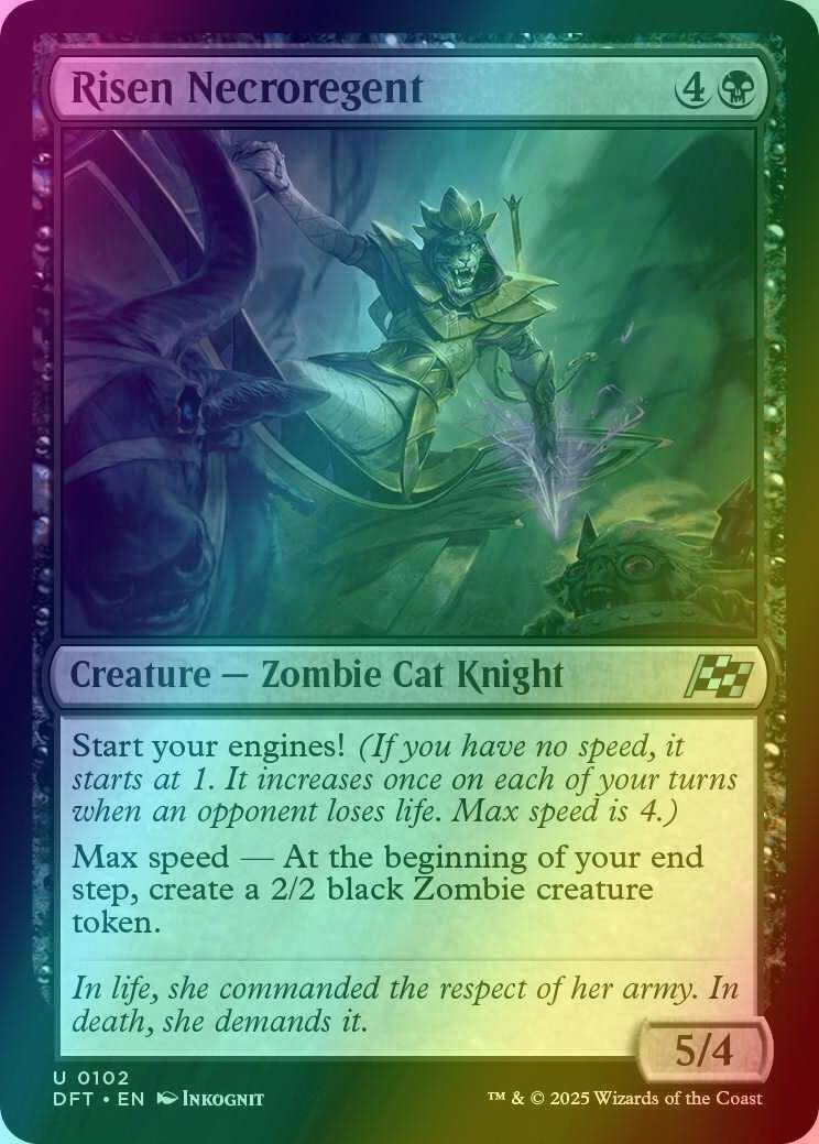 Risen Necroregent [102] [Aetherdrift] [Foil]