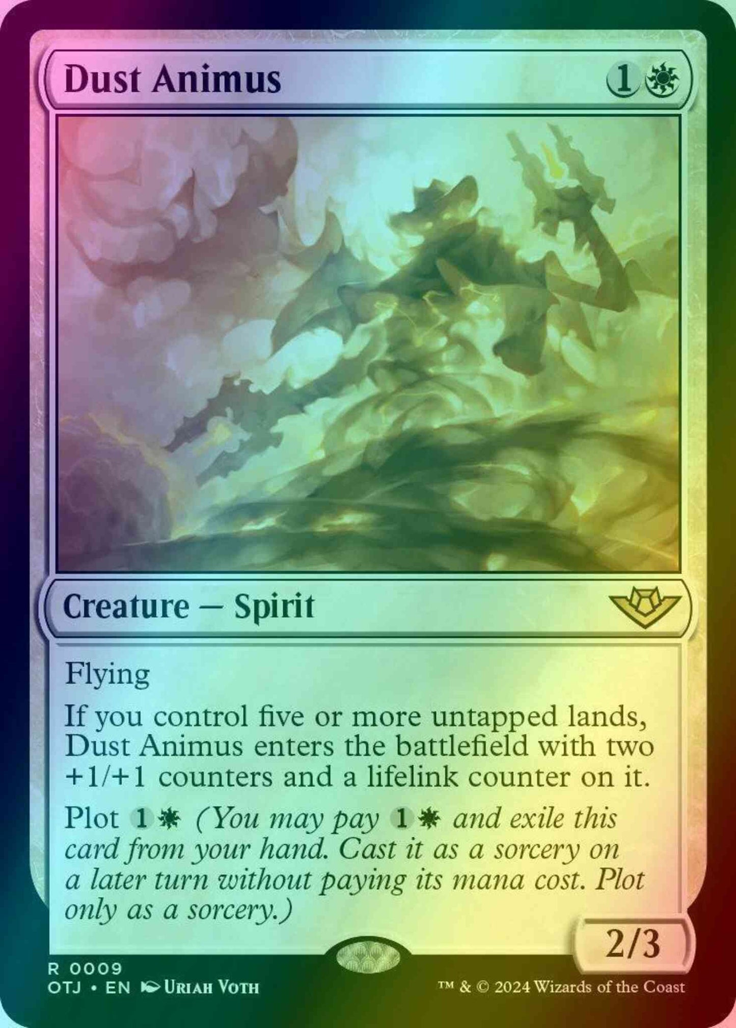 Dust Animus [9] [Outlaws of Thunder Junction] [Foil]