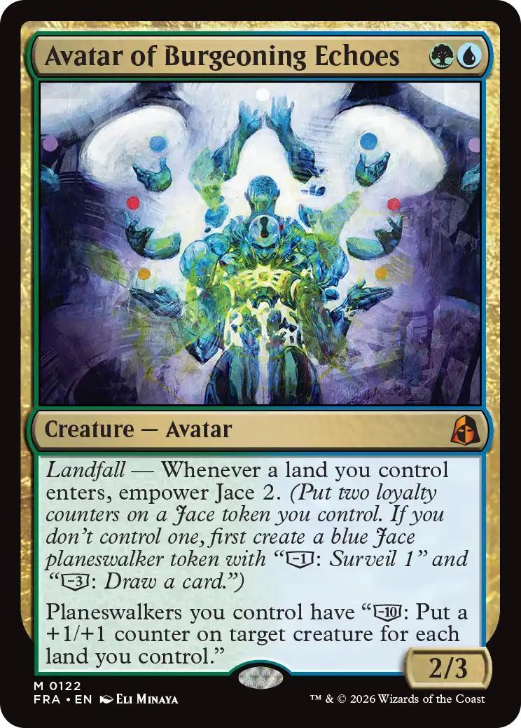 Avatar of Burgeoning Echoes [122] [Reality Fracture] [Non-Foil]